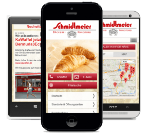 Schmidtmeier Bochum mobile Seite - Referenz digitalpiloten